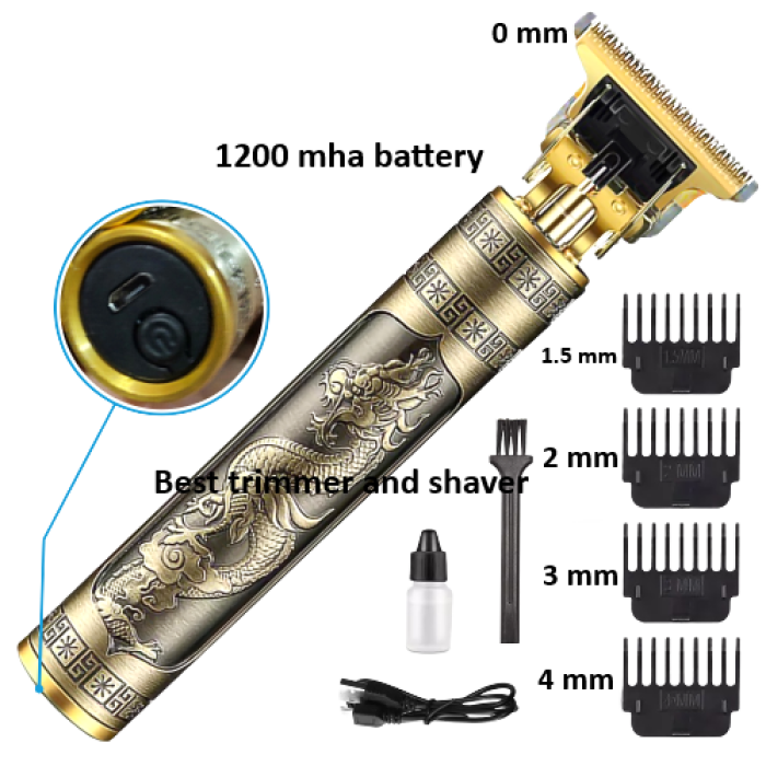 Vintage T9 Rechargeable Hair Trimmer