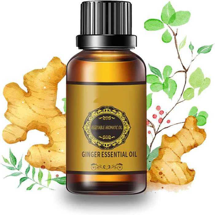 Belly Drainage Ginger Essential Oil Wholesale
