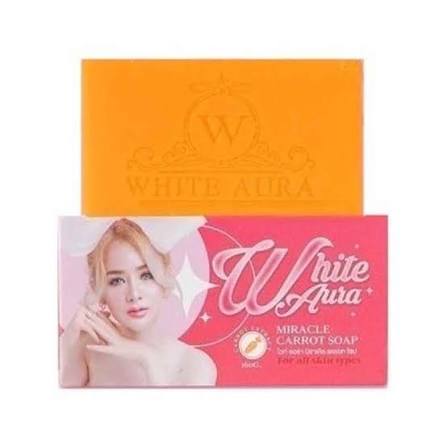 White Aura Miracle Carrot Soap
