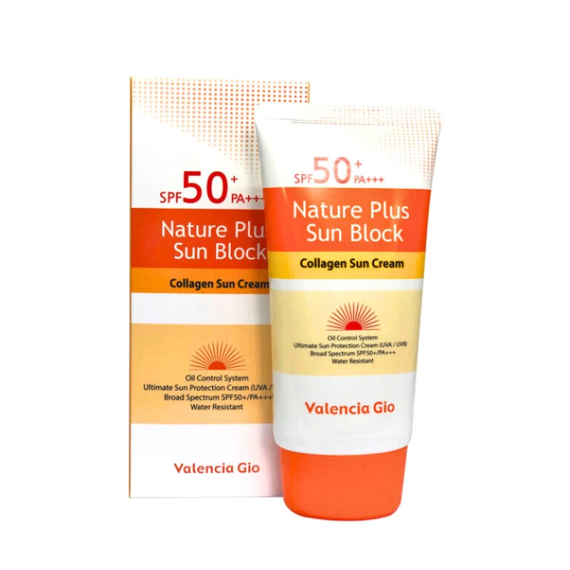 Valencia Gio Nature Plus Sun Block Collagen Sun Cream (SPF 50+ PA+++